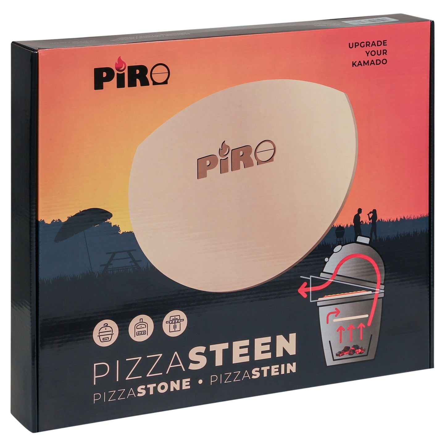 Piro Pizzastone box